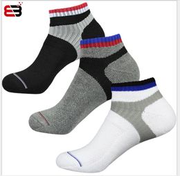 Thickened Towel Bottom Sports Socks Men's Badminton Socks Short Cylinder Socks Pure Cotton Sweat Absorption