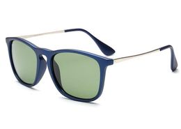 Wholesale-Men women fashion party frame sunglasses street shot reflective glasses black blue leopard frame sunglasses