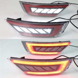 2PCS Car Light Rear Bumper Reflector Lights Rear Fog Lamp Assembly For Ford Focus Hatchback Classic 2009 2010 2011 2012 2013