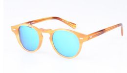 Горячие продажи Мужчины Женщины 45-23-150 мм солнцезащитные очки кадр OV5186 ретро очки OV 5186 красочные прямоугольные солнцезащитные очки очки с оригинальной коробкой