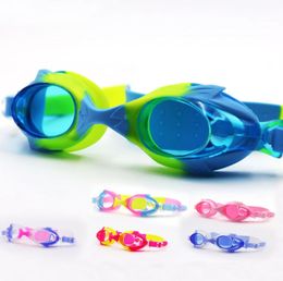 New Kids Children Swim Goggles Underwater Diving Eyewear Boys Girls Swimming Goggles PC Lens Antifog Cartoon Coloured Child Goggle