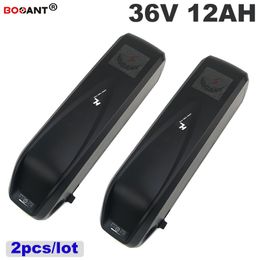 2pcs/lot Electric Bike Lithium ion Battery 36V 12Ah with power Switch For Bafang BBSHD 500W 800W Motor +USB port Free Shipping