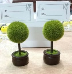 Wedding Favors Gifts Topiary tree photo holder/Place Card holder Party wedding table decoration