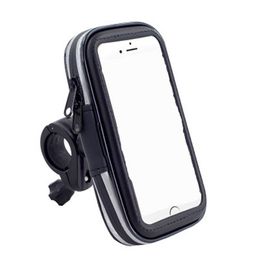 Phone Holder Screen Touch Waterproof Bicycle Handlebar Bracket Case