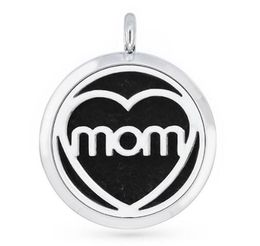 1PCS Soccer Cat Mom Baby Heart Love Family Tree 30MM Diffuser Locket Magnet Perfume Pendant With 1pcs Free Pad XA063-415