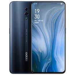 Original OPPO Reno 4G LTE Cell Phone 6GB RAM 128GB 256GB ROM Snapdragon 710 Octa Core 48MP AF OTG NFC Android 6.4" AMOLED Full Screen Fingerprint ID Face Smart Mobile Phone