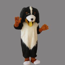 2018 High quality gundog Mascot Mascot Costumes Halloween Cartoon Adult Long ears doggy Dog Aniaml Fancy Party Dress