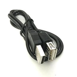 Male to Female USB Extension Charging Cable 80cm OD3.5 Pure Copper PC Connector Data Cable