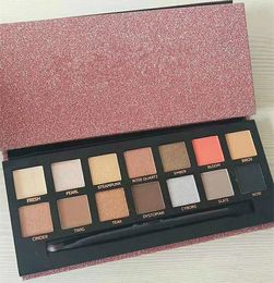 Hot Makeup Modern eye shadow Palette 14colors limited eyeshadow with brush pink eyeshadow