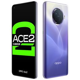 Original OPPO Ace 2 5G Mobile Phone 12GB RAM 256GB ROM Snapdragon 865 Octa Core 48MP AF OTG NFC Android 6.55 inch OLED Full Screen Fingerprint ID Face Smart Cell Phone