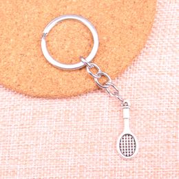 29*10mm tennis racket KeyChain, New Fashion Handmade Metal Keychain Party Gift Dropship Jewellery