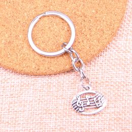 20*17mm musical disc KeyChain, New Fashion Handmade Metal Keychain Party Gift Dropship Jewellery