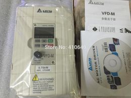 Delta Inverter 0.75KW VFD007M43B 3 Phase 380V to 460V Rated Currrent 3A 100% New Products with Free Shipping Delivery