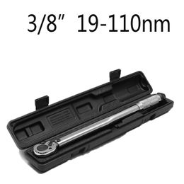 Freeshipping Torque Wrench Bike 3/8 Square Drive 5-210N.M Two-Way Precise Ratchet Wrench Repair Spanner Key Hand Tools