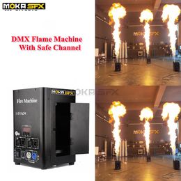 Einlaufbühne Flammenwerfer 2Ch DMX Fire Machine Spray 3M High Stufe Flame Machine Beleuchtungseffekt