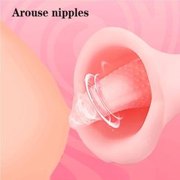 10 Mode Tongue Vibrator For Women Sex Nipple Tease Clitoris Stimulator Tongue Licking Vibrator Anal Masturbator Adult Sex Toys Y19070202