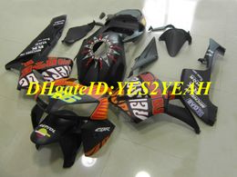 Motorcycle Fairing kit for HONDA CBR600RR 05 06 CBR 600RR CBR 600 F5 2005 2006 ABS orange matte black Fairings set+gifts HQ58