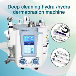 Microdermabrasion Korea Galvanic Face Spa System facial Scrub RF Skin Lifting cooling Skin oxygen Spray Gun Anti Acne Beauty Salon Equipment