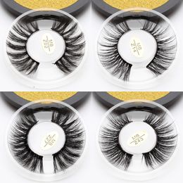 MB-Z New Mink Eyelashes 3D 100% Mink Lashes Thick HandMade Full Strip False Lashes Cruelty Free Luxury Makeup Dramatic Eye Lashe