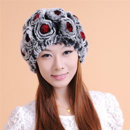 fashion accessories Women winter cap Weave fur hats high quality fashion hat women winter cap Free Shipping