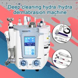 Korean Skin Care Microdermabrasion Machine 6 In 1 Aquasure H2 Professional Oxygen Spray Gun Facial Galvanic Machine