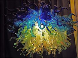 100% Mouth Blown CE UL Borosilicate Murano Glass Dale Chihuly Art Elegant Colourful Murano Glass for Lighting