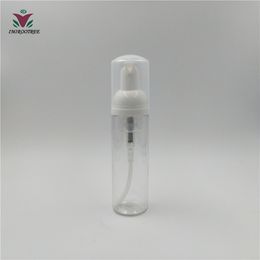 100pcs/lot 60ml DIY PET Clear Foaming Bottle Soap Dispenser MOUSSE Bottle PET Bubble Bottle