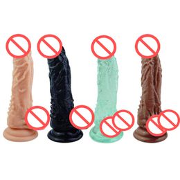 Sexy Shop Realistic Dildos With Strap Silicone Penis Dong with Suction Cup for Women Masturbation Lesbain Sex Toy