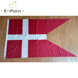 Naval Ensign of Denmark Flag 3*5ft (90cm*150cm) Polyester flag Banner decoration flying home & garden flag Festive gifts
