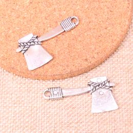 30pcs Charms axe Axe 41*21mm Antique Making pendant fit,Vintage Tibetan Silver,DIY Handmade Jewellery