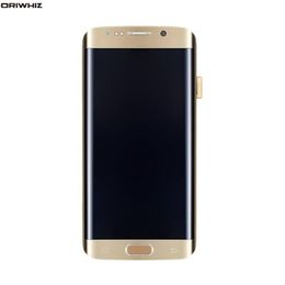 -ORIWHIZ 5.7 " замена для Samsung Galaxy S6 Edge Plus G928 ЖК-дисплей G928f дигитайзер сенсорный экран + рамка Ассамблеи