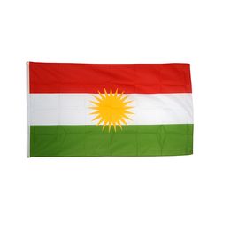 Kurdistan Flag National Hanging Digital Printed Polyester Advertising flags banners, Outdoor Indoor Usage, Drop shipping, Free Shipping