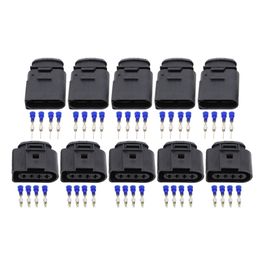 5 Sets 4 Pin Male and Female Car Connector for modified plug automotive connector DJ7045A-3.5-11/21