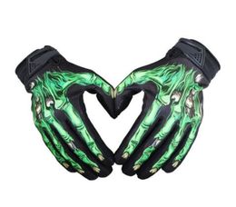 Men Motorcycle Gloves Full Finger Skeleton Breathable Gloves Winter Mtb Cycling Gloves Dirt Bike308R