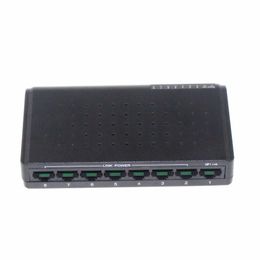 Freeshipping 100Mbps IEEE802.3x 8 Port S POE Switch Power over Ethernet Network Switch Ethernet for IP Camera VoIP Phone AP devices