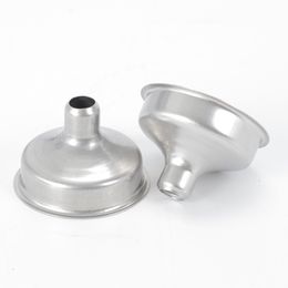Mini Stainless Steel Bar Wine Flask Funnel Small Mouth Funnels for Filling Hip Flask Beer Liquid Bar Tools Pot Wine Filler DLH170