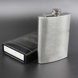 7oz Hip Flask Set Stainless Steel Hip Flask With Funnel Drinking Cup Portable Wine Flagon Whiskey Liquor Wine Cup Preference