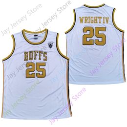 2020 New Colorado Buffaloes College Basketball Jersey NCAA 25 Mckinley Wright IV All Ed and Embroidery Men Youth Size