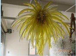 100% Mouth Blown CE UL Borosilicate Murano Glass Dale Chihuly Art Pepper Chandelier Famous Designer Lighting Modern