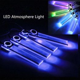 Auto Interior LED Atmosphere Light 4in1 12V Car Interiors Blue/RGB LED Atmospheres Lights Cars Floor Decoration Lamps
