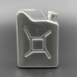 5oz Jerrycan Oil Hip Flasks Liquor Wine Pot Stainless Steel Fuel Petrol Gasoline Can Hip Flask