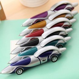 100pcs/lot New Cute personality car shape ballpoint pen ballpen gift Party favors for kid children