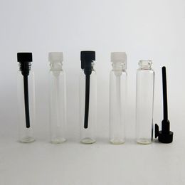 Promotion!! 100 x 2ml perfume glass bottle 2cc parfum sample vials test tube 2 ml fragrance bottle oil sample containers