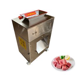 CE electric stainless steel small chicken cutting machine, fully automatic commercial electric secondary Moulding chicken cutting machine
