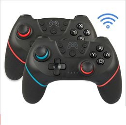 Rechargeable wireless bluetooth ABS Game controller game pad joystick for SWITCH lite PS3 PC dual electric motors type c charging