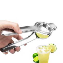 New Stainless Steel Lemon Squeezer Lemon Manual Juicer Sturdy Lime Squeezer Anti-corrosive Manual Lime fresh juice tools with