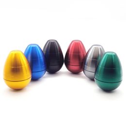 Newest Aluminium Alloy Colourful Herb Spice Miller Grinder Crusher Tumbler Roly-poly Shape Innovative Design High Quality Hot Cake DHL Free