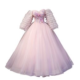 real victorian dresses UK - 100%real pink tutu sleeve carnival ball gown medieval dress Renaissance Gown queen cosplay Victorian Marie Belle