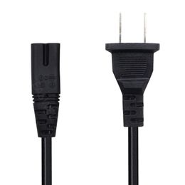 pin plug cord Australia - 1pcs High quality AC Power Cord Cable Charge Adapter 2-Prong Port AC 2 pin AC Plug power cable cord for cameras,printers