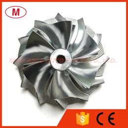 GT3582 451644-0005 61.33/82.00mm 6+6 blades Performance Turbo Aluminium 2618/Point Milling/Billet compressor wheel for Racing Turbocharger